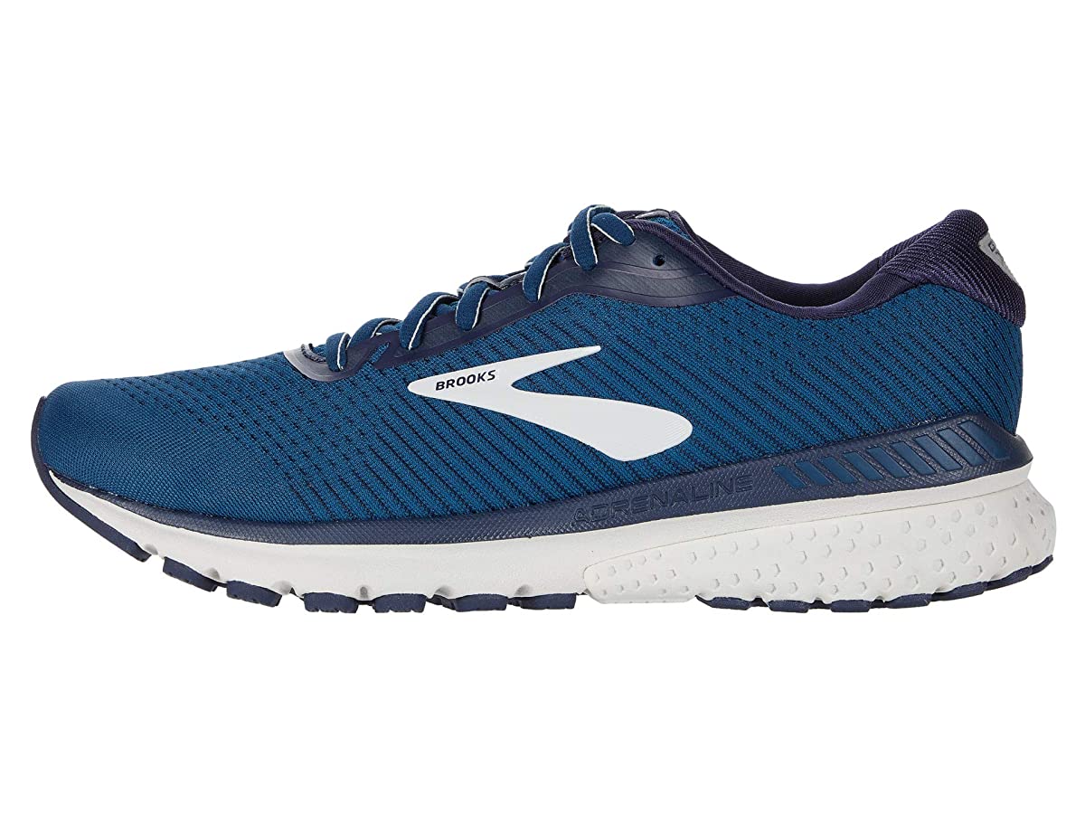 Brooks Men's Adrenaline GTS 20 Running Shoes, Poseidon/Peacoat/Grey, 8 D(M) US - image 2 of 5