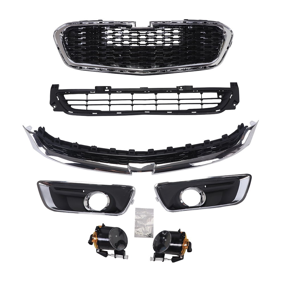 Fit 2014 2015 2016 Chevy Malibu Front Complete Bumper Assembly Not Painted