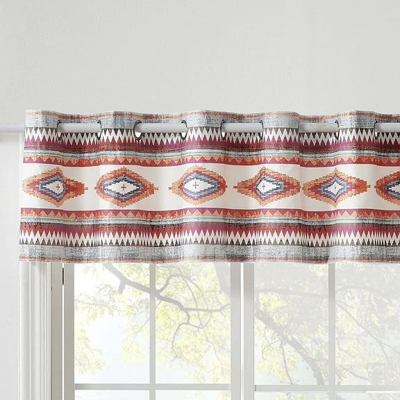 Greenland Home Fashions Kiva Western Boho Window Valance