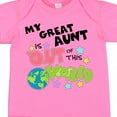 thumbnail image 4 of Inktastic My Great Aunt is out of This World Boys or Girls Baby Bodysuit, 4 of 5