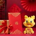 thumbnail image 5 of Ksopiavobs 1 Piece Dragon Statue Tabletop Ornament 2024 Chinese New Year Dragon Shaking Head Mascots for Car Home Desktop Decoration Spring Festival Zodiac Blessing Souvenir Gift (Style 2), 5 of 7