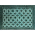 thumbnail image 1 of Ahgly Company Indoor Rectangle Oriental Light Blue Industrial Area Rugs, 6' x 9', 1 of 4