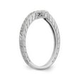 thumbnail image 6 of 14K White Gold Ring Band Wedding Diamond Round, 6 of 7