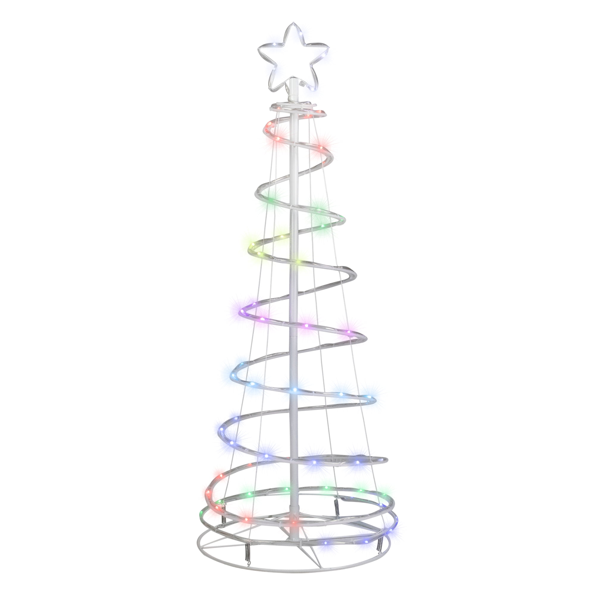 color changing spiral tree