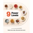thumbnail image 4 of Empava 23.2x20.5" Electric Cooktop, 4 Burner Glass Stove 240V, Sensor Touch + Timer & Lock, 9 Power Levels for Slow Cooking & Frying, 4 of 6