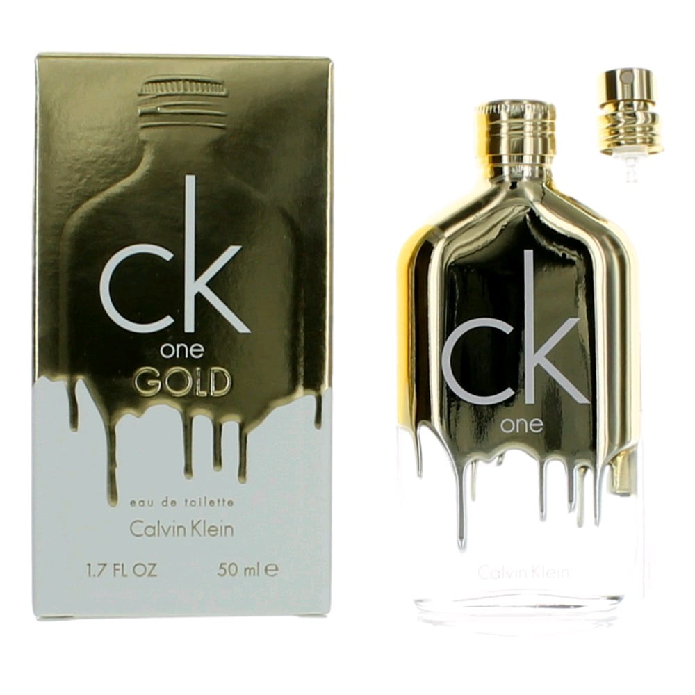 Op risico doorgaan financiën CK One Gold by Calvin Klein, 1.7 oz EDT Spray for Unisex - Walmart.com
