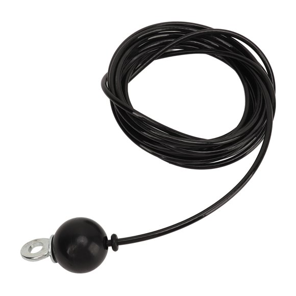 Cable Pulley, Black Heavy Duty Steel Wire Fitness Pulley System Cable Adjustable Length for Gym Home Exercise