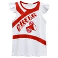thumbnail image 2 of Girls Cheerleading Costume Outfit Sleeveless Tops with Skirt Fancy-Dress, 2 of 7