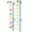 Blue/Yellow, variant on Costway Wall Playground Climber Carbon Steel 42” 42 lb
