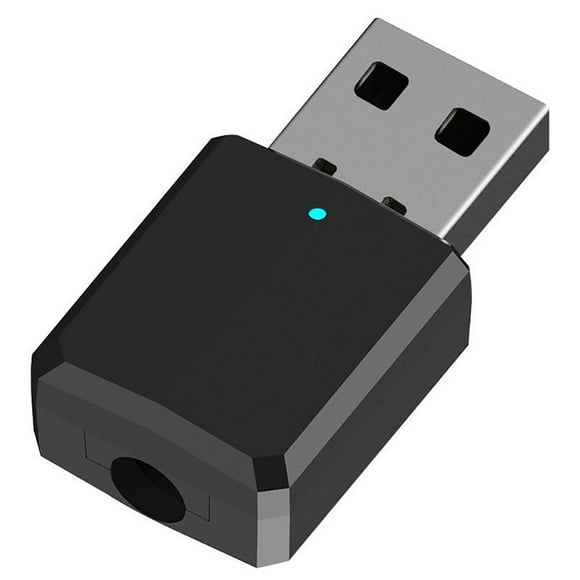 Bluetooth Transmitter Table for 2 Bluetooth Audio Receiver Portable Bluetooth 5.0 Transmitter Receiver 2 in 1 Wireless Home Stereo Audio