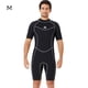 thumbnail image 2 of DIVE SAIL Traje de buceo 3MM Pantalones cortos de manga corta resistentes al desgaste Traje de neopreno Servicio prolongado Sensación de cuerpo fresco Accesorio de surf masculino negro M Advancent OD019360-08, 2 of 7