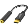 thumbnail image 1 of wonima11 USB C to 3.5mm Headphone Adapter - USB Type C to AUX Audio Jack Hi-Res DAC Dongle Cable Cord Compatible with iPhone 16/15 Pro Max, Samsung Galaxy S25 S24 S23 S22 FE Ultra, 1 of 1