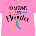 thumbnail image 4 of Inktastic No Mistakes, Just Miracles Down Syndrome Awareness Boys or Girls Baby Bodysuit, 4 of 5