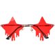 thumbnail image 1 of KAKOWELY 1 par de gafas de sol sin montura, divertidas, con forma de estrella, modernas., 1 of 4