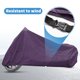 thumbnail image 5 of Cubierta de motocicleta Unique Bargains 1PC para todas las estaciones, universal, impermeable, con bolsa de almacenamiento, se adapta hasta 96.46'' XL púrpura, 5 of 7