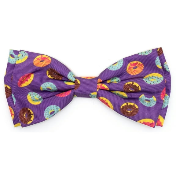 The Worthy Dog Donuts Bow Tie Adjustable Collar Attachment Accessory