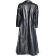 thumbnail image 2 of 2026 Men's Fashion Gothic Long Coat Leather Coat Faux Leather Jacket Jackets S-5xl, 2 of 2