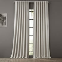 Half Price Drapes Alabaster Beige Room Darkening Curtains for Bedroom (1 Panel), 50W X 84L
