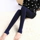 thumbnail image 2 of Leggings cálidos de invierno para mujer: pantalones gruesos de terciopelo de poliéster, cintura alta, elásticos, 85-110 cm de cadera, 89 cm de largo, para uso diario/casual/deportivo, 2 of 5