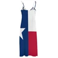 thumbnail image 4 of Texas: Texan Flag Sleeveless Dress loose dress Women long dress women's clothing 2025 Party dresses for women, 4 of 5