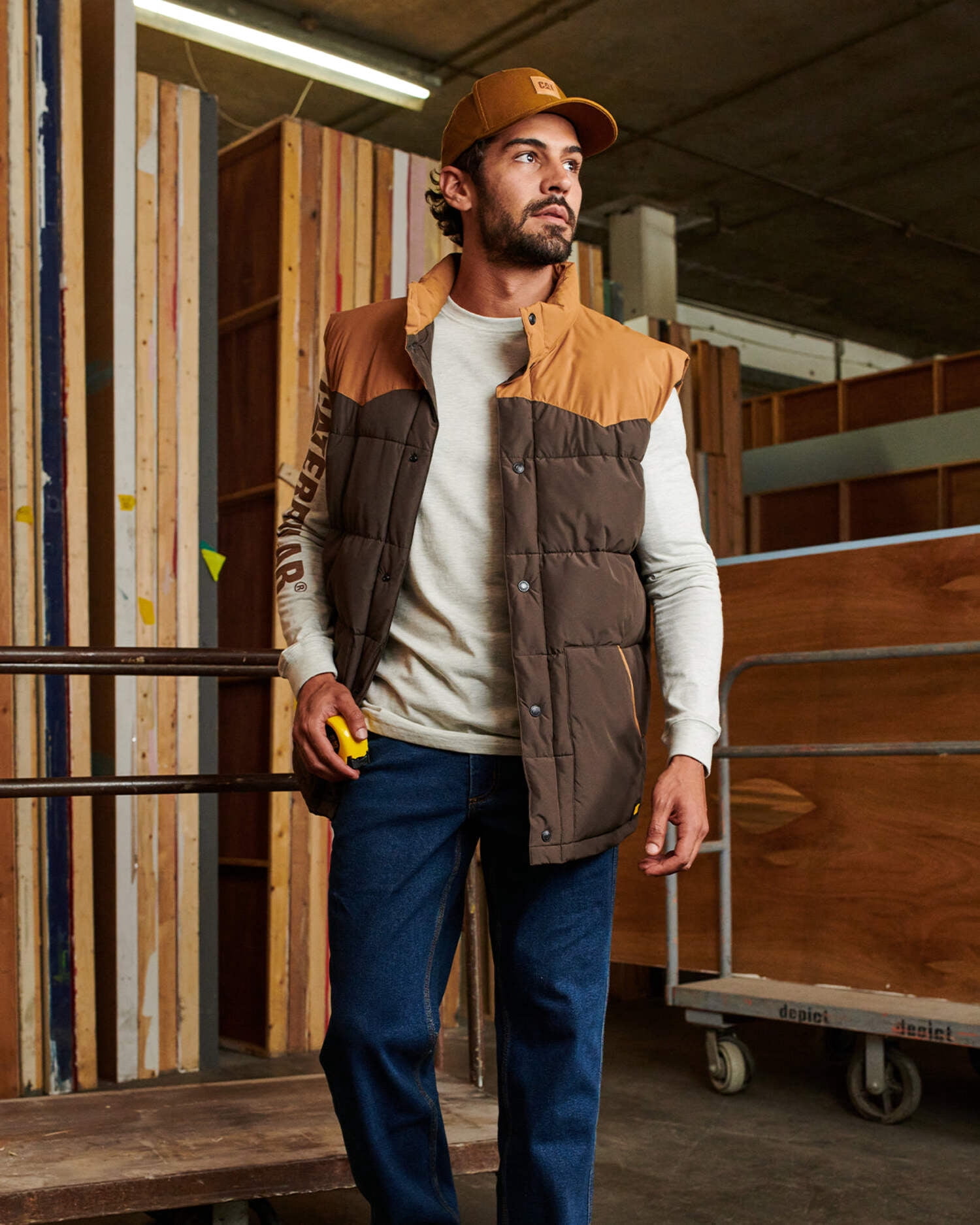 Men's Big Sky Puffer Vest | CAT® WORKWEAR