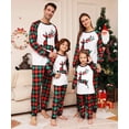 thumbnail image 2 of 2023 New Christmas Family Pajamas Set Plaid Print Mom Daughter Dad Son Baby Dog Matching Clothes Soft Casual Sleepwear Xmas Look, 2 of 4