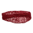 thumbnail image 2 of Unique Bargains 1 Pc Headband Breathable Lace Wide Hairband for Women Wine Red, 2 of 5
