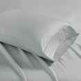thumbnail image 5 of Comfort Classics 1500 Thread Count Cotton Rich 4 Piece Grey Sheet Set, Queen, 5 of 7