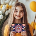 thumbnail image 6 of Original Designs Coin Purse for Women Girls Mandalas Patterns 2 Packs Change Purse with Zipper Durable and Soft Canvas Wallet Pouch for Travel Gift diy, 6 of 9