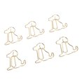 thumbnail image 1 of Clips de Papier, Clips de Papier Mignon Polyvalent Forme de Chien d'Or pour un Usage Domestique, 1 of 8