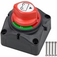 thumbnail image 1 of Battery Isolator Switch, 12-48V Battery Cut Off Isolator Switch for Cars, Boats, Vehicles, 1 of 5