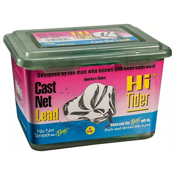 Betts Hi-Tider Cast Net 6ft Mono 3/8" Mesh