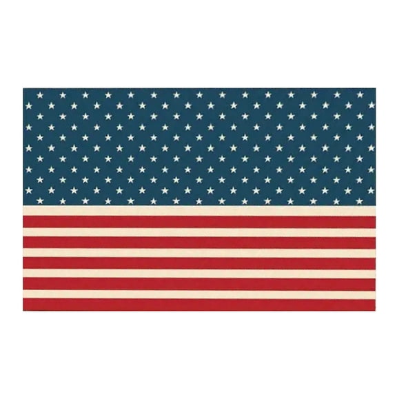 4th of july decor 4th of July Door Mats Patriotic Independence Day Non Slip Entrance Door Rugs Welcome Floor Mats Layered Stripes Doormats for Front Porch Entryway(16x24 Inch)