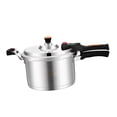 thumbnail image 5 of Stainless Steel , Slow Cooker Pressure Canning Pot, Nonstick Rice Cooker Cooking Pot for Home, Kitchen, Gas or Electric 5L 22cmx19cm, 5 of 9