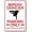 Warning Sign 3, variant on Breastfeeding Welcome Here 8"x12" Aluminum Metal Warning Sign, UV Resistant Waterproof, Easy To Install, House Business Sign