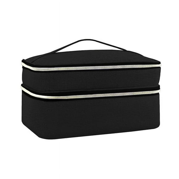 Sewing Supplies Organizer Bag, Double-Layer Sewing Box Organizer Accessories Storage Bag,B oxford