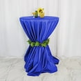 thumbnail image 4 of BalsaCircle Patriotic Veterans Day 120" Royal Blue Round Tablecloth 4th of July Independence Day, 4 of 6