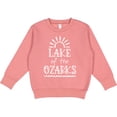 thumbnail image 2 of Inktastic Lake of the Ozarks Sun and Lake Toddler Sweatshirt, 2 of 4