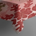 thumbnail image 3 of Rectangle Table Cover Red Snowflake Merry Christmas Tablecloth,Modern Washable Table Covers for Picnic Gathering Halloween Fall Thanksgiving Christmas, 3 of 5