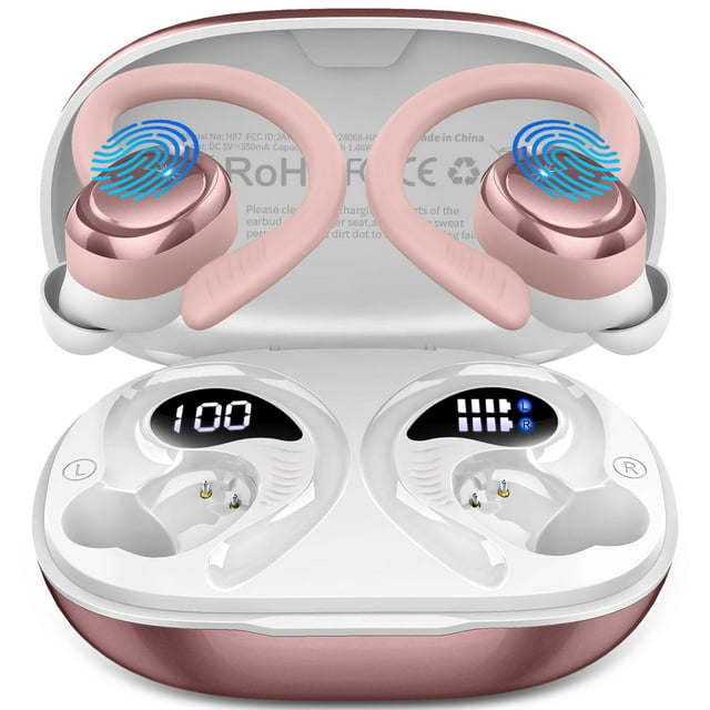 Auriculares inalámbricos Hupoaf Bluetooth 5.4, 50 h de batería, IP7