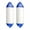 74.5x22cm, variant on 2 Pack Boat Fenders Inflatable Boat Fenders Bumpers for Docking with 2pcs Nylon Ropes for Yacht Pontoon, Fishing Boats, Sailboats