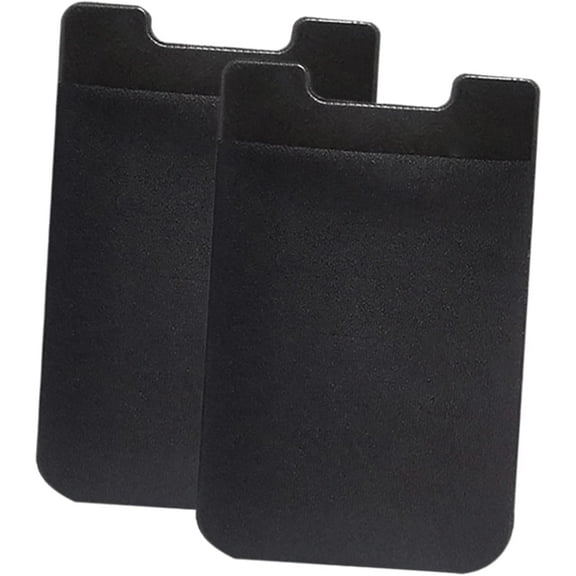 2pcs Elastic Phone Wallet Phone Case Card Holder Elastic Wallet Stick on Wallet for Phone Case Adhesive Sticker Cellphone Back Wallet Bag Sticker Wallet Cell Back Sleeve to Stretch