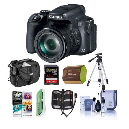 カメラ デジタルカメラ Canon PowerShot SX70 HS Digital Camera Battery Pack Bundle