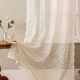 thumbnail image 2 of Namzi Room Curtains for Bedroom - White, 214*130cm 1 slice , Light Weight Blackout Curtains, Polyester Rod Pocket Drapes, Blackout curtain., 2 of 5