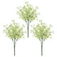 thumbnail image 4 of KAKOWELY 3 piezas de decoración de flores artificiales, simulación de planta verde, decoración de planta verde artificial, 4 of 4