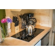 True Induction TI-2B Built-in UL858 Certified, 23-inch Dual Induction Cooktop 1750W Glass-Ceramic Top