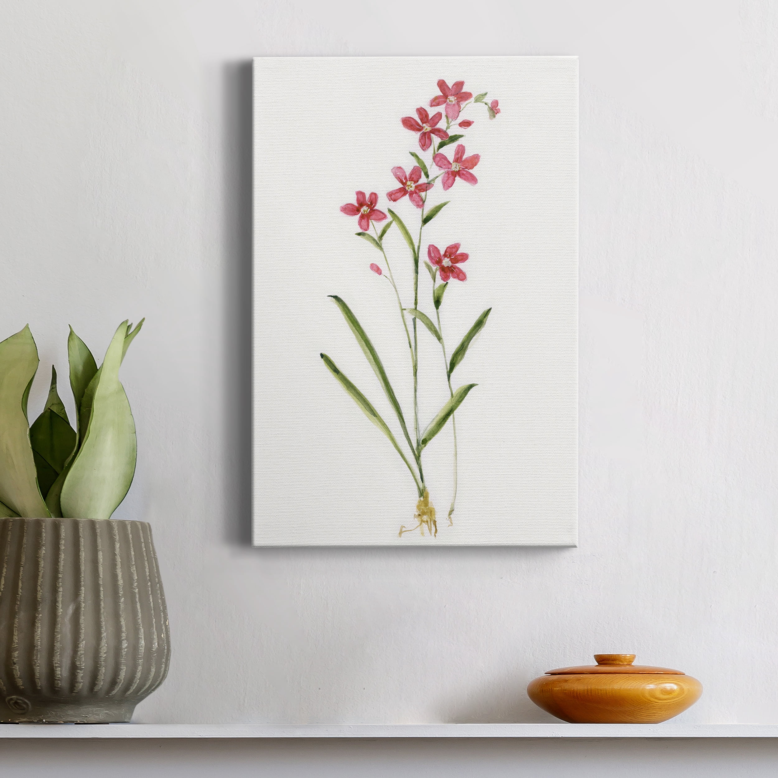 Delicate Pink I Premium Gallery Wrapped Canvas - Ready to Hang - 32 x 48