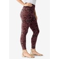 thumbnail image 3 of Roaman's Women's Plus Size Essential Stretch Ankle Length Pull-On Legging, 3 of 6