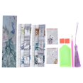 thumbnail image 3 of Diamond Painting Bookmark,Animal Pattern Diamond Painting Rhinestones Bookmark DIY Beaded Bookmark Breakthrough Technology, 3 of 8