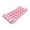 Pink_a, variant on SugarBloom Inflatable pool mat for adults - Wave stripe floating lounge, single person hole style, perfect pool float for sun tanning, great for lake parties and pool relaxing.,Green